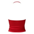 thumbnail image 6 of Baberdicy Camisole Tops for Women Summer Tops for Womens Neck Spaghetti Strap Shirts Shoulder Strap Casual Blouse Slim Tank Tops Women's Tanks & Camis Red, 6 of 8