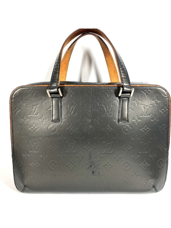 Pre-Owned LOUIS VUITTON M55135 Monogram Matte Malden Briefcase, Bag, Document Tote Business...