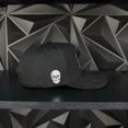 thumbnail image 3 of Santa Muerte Grim Reaper Snapback Hat, Flat Bill Adjustable Baseball Cap for Men Women, Classic Urban Streetwear Style, 3 of 5