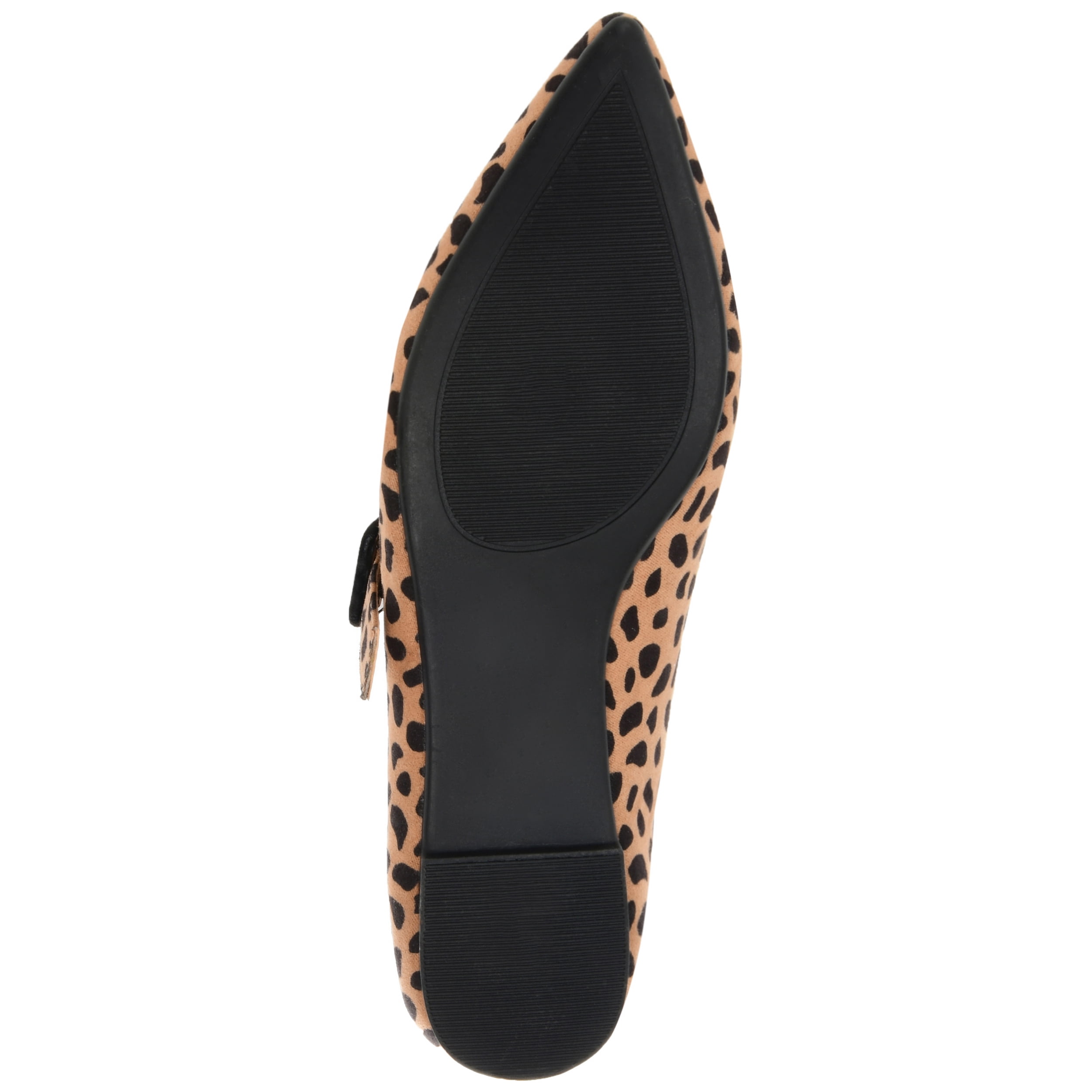 Journee Womens Karissa Buckle Pointed Toe Mary Jane Dress Flats