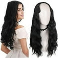 thumbnail image 2 of Yoofe Wigs Human Hair,Long Curly Wig Synthetic Wavy Wig Long Curly Dyed Wig|Long Curly Synthetic Fiber Wig Headpiece | Suitable for Parties and Daily Use Wave Wigs for Women,17.71 Inches, 2 of 4