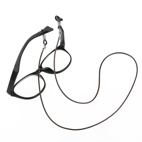 NUOLUX 1Set Eyeglass Sunglasses Chain for Men Wax Cord Non-slip Adjustable for Sports 30in x 0.2in x 0.2in