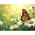 thumbnail image 4 of Floral Butterfly Backdrop Banner for Party Event Backdrop Photography Studio Decoration Photoshoot Wedding Garden Celebration Outdoor Background, 4 of 4