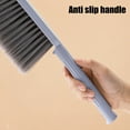thumbnail image 5 of Bed Sweeping Brush Long Handle Soft Bristle Duster | Household Sofa Cleaner | Bedroom Blanket Dusting Tool | Durable Plastic Grip | 13.97x3.5in | Multi-Surface Use, 5 of 6