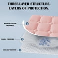 thumbnail image 4 of HLONK Queen Mattress  47×78 Inch Floor Mattress  Thicken Floor Sleeping Pad Foldable  Roll Up Mat Easy to Store and Portable  Mattress Suitable for Camping and Guest Room, 4 of 4