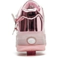 thumbnail image 5 of YAZI Kids Roller Shoes Boy Girl Sneakers with Wheels Become Sport Sneaker with Led for Christmas Birthday Children Show Gift, 5 of 17