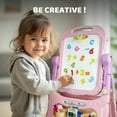 thumbnail image 2 of Joyooss Kids Easel, Adjustable Standing Art Easel for Toddler, 2 of 6
