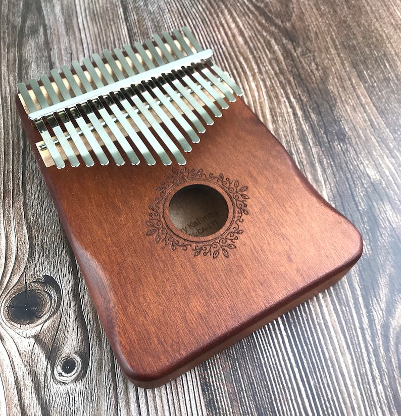 Podn 17 Key Kalimba Thumb Piano + Instructions