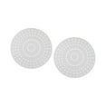 thumbnail image 2 of segolike 2 Pieces Wreath Boards Wreath Templates Clear 9.84inch Reusable DIY Wreath Frame Round C, 2 of 9