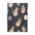 thumbnail image 2 of 60x120 Inch Tablecloth Polyester Square Tablecloth for Home Kitchen Dinner Decor Capybara Astronauts, 2 of 9