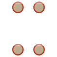 thumbnail image 2 of Toystoory Alfombrilla de silicona de 2 piezas - Alfombrilla de silicona antiadherente para hornear por adsorción - Alfombrillas de flexibilidad METRO 2piezas, 2 of 6