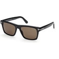thumbnail image 5 of Tom Ford Buckley Polarized Roviex Square Men's Sunglasses FT0906 01H 56, 5 of 6