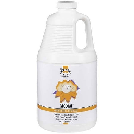 Glo Coat Dog Leave In Detangling Conditioner Cherry Almond Scent Choose Size (64 Oz)