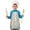 Easter and Checkered, variant on Easter and Polka Dots Cream Pattern Youth Aprons, Adjustable Neck Strap Aprons for Teens' Cooking & Baking