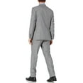 thumbnail image 3 of Adam Baker Designed, Men's 2-Piece Double Breasted Suit - Light Grey - 60R, 3 of 5