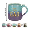 thumbnail image 2 of WIFKLSIIPG Gradient Dad Cup Resin Decorative Drinking Glass Unique Father's Day Ideal for Home Use, 2 of 5