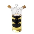 thumbnail image 1 of Bouteille Distributrice d'Huile à Double Bec Verseur Récipient de Cuisson Cuisine Vinaigre Barbecue Marinade Bouteille Distributrice, 1 of 5