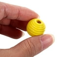 thumbnail image 3 of 72pcs Wooden Beads Bee Themed Spacer Beads Round DIY Beads Handcraft Wood Beads, 3 of 6