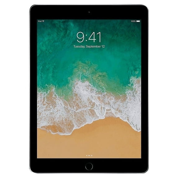 Restored Apple iPad 5 128GB Wi-Fi Tablet with Apple A9 Processor, Space Gray