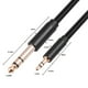 thumbnail image 2 of Accesorios de adaptador de línea de audio de cable de audio estéreo de 3,5 mm a 6,35 mm (2M), 2 of 9