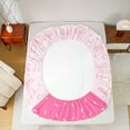 thumbnail image 5 of Feelyou Initial J Letter Twin Sheet Sets, Teen Kid Bow-tie Ribbon Bedding, 3pcs, 5 of 7