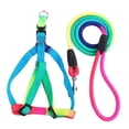 thumbnail image 2 of Adjustable Nylon Dog Leash, Colorful Braided Loop Rope for Small & Medium Dogs, Lightweight Walking Lead for Cats, 2 of 4