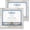 Distressed White, variant on 16x20 Frames Set of 2, Rustic Grey Wood Style - Display 16 x 20 Picture without Mat or 11x14 Picture with Mat, Wall Mounting Horizontal and Vertical