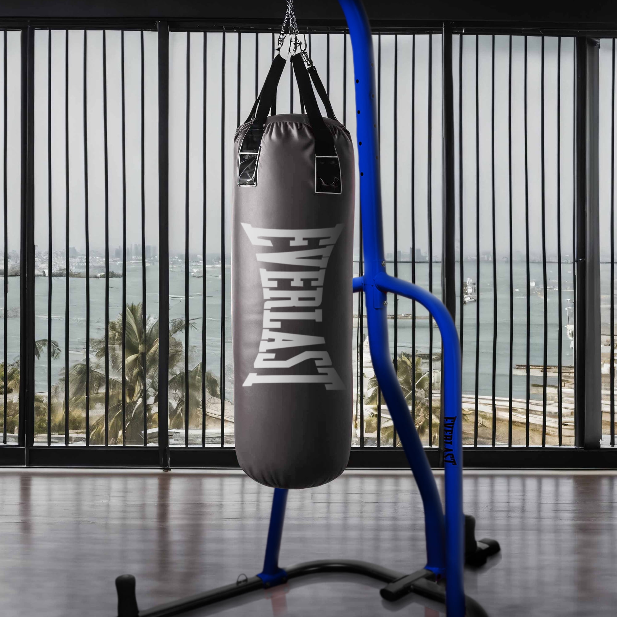 Everlast Heavy Boxing Power Punching Bag Stand, 100 Pound Capacity