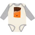 thumbnail image 3 of Inktastic Cute Kawaii Chocolate Candy Bar Boys or Girls Long Sleeve Baby Bodysuit, 3 of 5