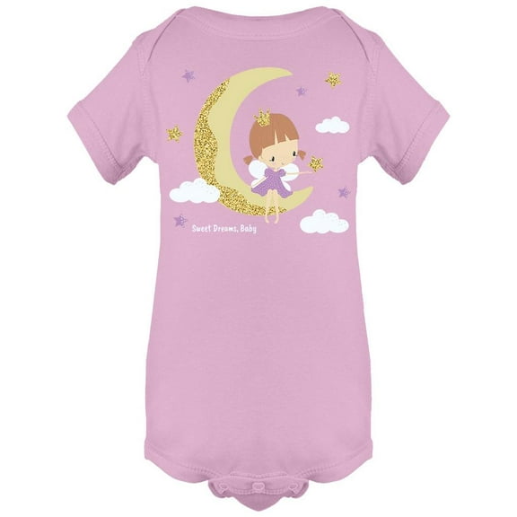 Cartoon Fairy, On The Moon Bodysuit Infant -Image by Shutterstock, 24 Months