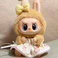thumbnail image 3 of Recién llegado, la serie Labubu Monster Have A Seat, muñeca de juguete de escritorio, solo ropa, sin muñeca, juguetes reemplazables Kawaii, pequeños regalos de ropa, 3 of 5