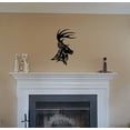 Beautiful Buck Deer with Rack Silhouette - Solid Steel Home Decor ...