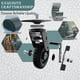 thumbnail image 4 of Rueda giratoria Lygoeege, resistente, 15 cm x 2, capacidad de 360 kg, 4 of 5