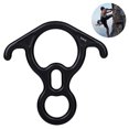 thumbnail image 1 of Rescue Figure, Descender Large Bent-Ear Belaying and Rappelling Gear Belay Device Climbing for Rock Climbing Peak Rescue Aluminum Alloy, 1 of 7