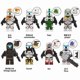 thumbnail image 1 of Set de 8 Minifiguras Espaciales de Batalla – Comandos Animados de 8.8 cm con Fixer, Gregor y Voca, Figuras Coleccionables de Bloques de Construcción para Niños y Exhibición, 1 of 5