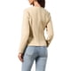 thumbnail image 3 of CHAQUETA VINTAGE PARA MUJER INSPIRE CHIC, CHAQUETA CORTA LIGERA CON BOTONES Y BOLSILLOS, TALLA S, CAQUI, 3 of 6