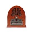 thumbnail image 3 of Crosley Retro Cathedral AM/FM Radio CD Player with Full-Range Stereo Speakers, 3 of 4