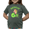 thumbnail image 3 of 6th Birthday Girl 6 Year Old Girl 6th Birthday Unicorn Shirts for Girls Cute Birthday Girl Shirt, 3 of 7