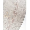 thumbnail image 6 of Unique Loom Austin Collection Area Rug - Sotto (8' Round Gray/Brown), 6 of 8