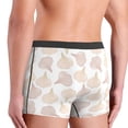 thumbnail image 4 of Men's Boxer Briefs, white Garlic Soft Comfy Mens Underwear Boxer Briefs Breathable With Widen Waist, 4 of 7