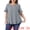 Navy Blue, variant on DARING DIVA Women's Plus Gingham 1950s Plaid Round Neck Tops 1X Navy Blue