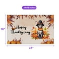 thumbnail image 5 of Happy Thanksgiving Sphynx Welcome Thankful Fall Autumn Pumpkin Doormat Cat Lover Kitten Owner Gifts Idea Indoor Outdoor Welcome Mat - 02021, 5 of 5