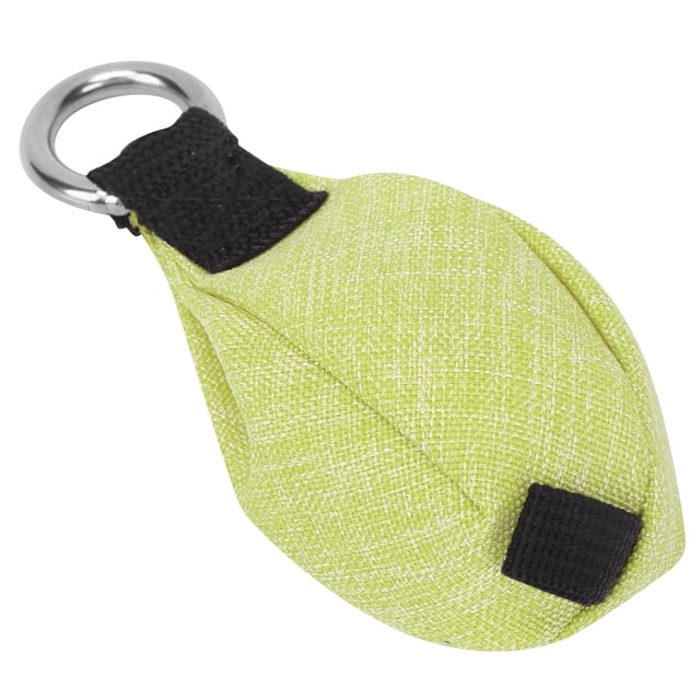Bolsa de peso para lanzar, equipo de arborista portátil, anillo de Metal, pequeños sacos de arena para escalada en roca, 300g