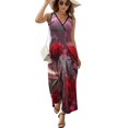 thumbnail image 1 of Rose Vestido Sin Mangas Vestidos Para Mujer, Vestido Suelto De Verano 2025, 1 of 5