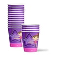 thumbnail image 3 of Gymnastics Star Birthday Party Supplies Set Plates Napkins Cups Tableware Kit for 16, 3 of 7