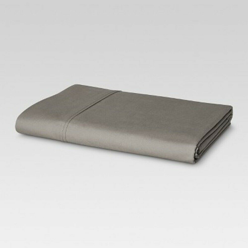 Ultra Soft Flat Sheet (Twin Extra Long) Gray 300 Thread Count