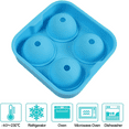 thumbnail image 3 of Moldes para hacer bolas de hielo para cóctel de whisky, fabricante de cubitos de hielo redondos artesanales para congelador de fácil liberación Vhermosa Utensilios de Cocina, 3 of 5