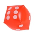 thumbnail image 5 of Almencla Inflatable Toys Dice Blows Up Dice Easy Storage Family Game 11.81 inch Game Props Dice for Indoor Outdoor Game Activities Gift Red, 5 of 8