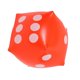 thumbnail image 5 of Dados inflados Strade Fareast Limited grandes de PVC para favores de fiesta juegos interiores exteriores rojo, 5 of 8