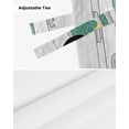 thumbnail image 6 of Summer Camper Travel Wood Grain Small Curtain Rod Pocket Short Curtains Home Decor Partition Cabinet Door Window Curtains, 6 of 6